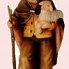 2162 Hirte mit Schaf und Stab 10cm coloriert 72--€; 2-farbig gebeizt 59.--€; 8cm Color 53.-€ 8cm gebeizt 42.-€; 14cm color 112.-€, 14cm gebeizt 94.-€